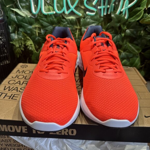Nike Revolution 6 NN Men\'s Running Shoes Bright Crimson/Obsidian Size 12.5 4E main image 5